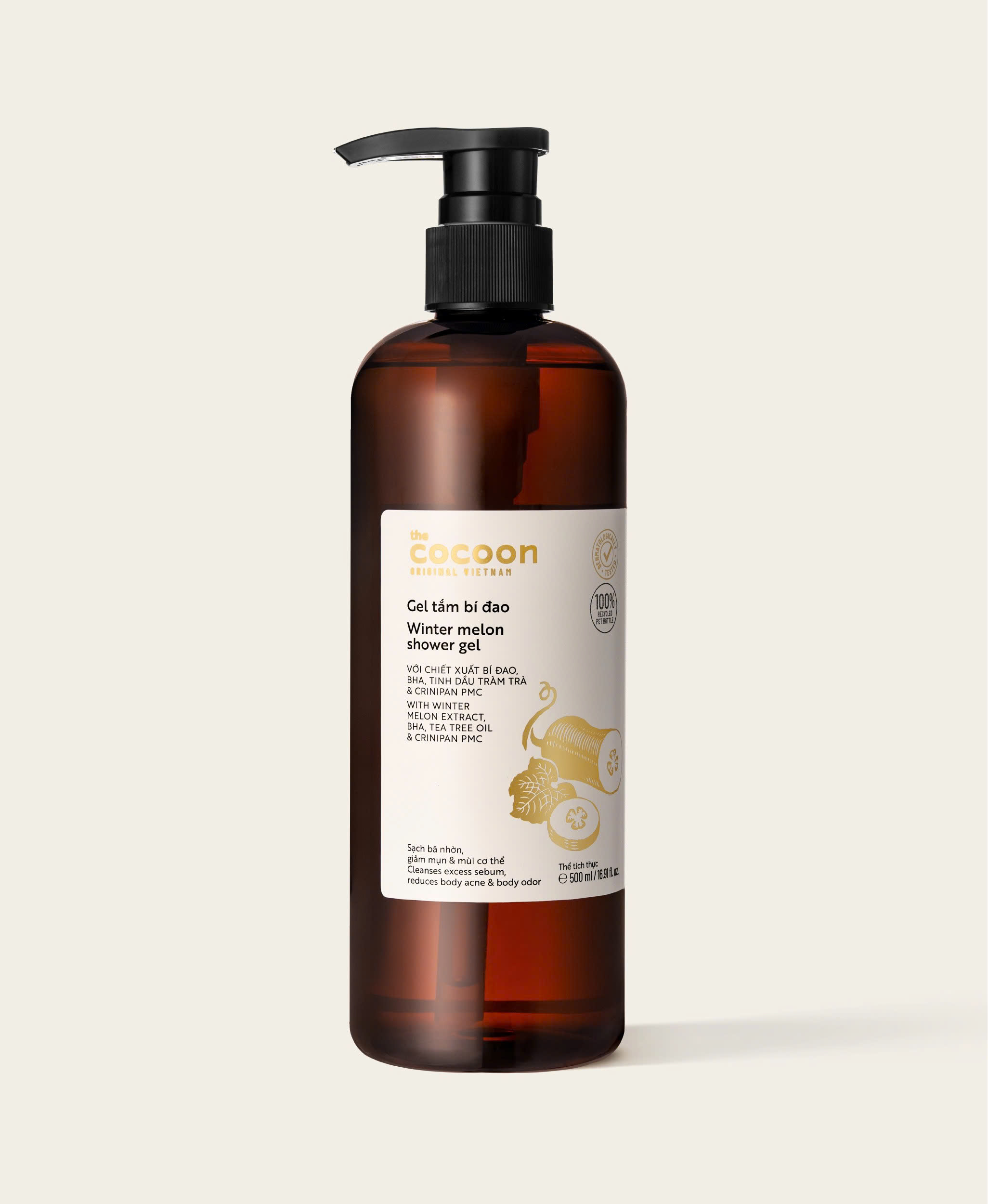 Gel tắm Cocoon bí đao 500ml