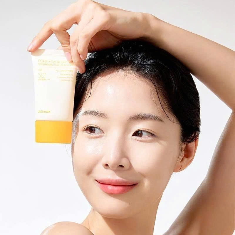 Kem chống nắng Celimax Pore + Dark Spot Brightening Care Sunscreen 50ml - Ảnh 6