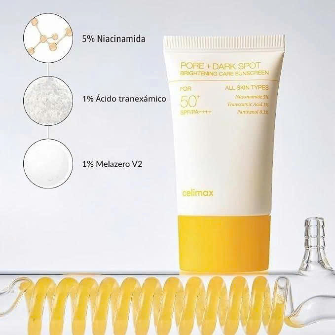 Kem chống nắng Celimax Pore + Dark Spot Brightening Care Sunscreen 50ml - Ảnh 3