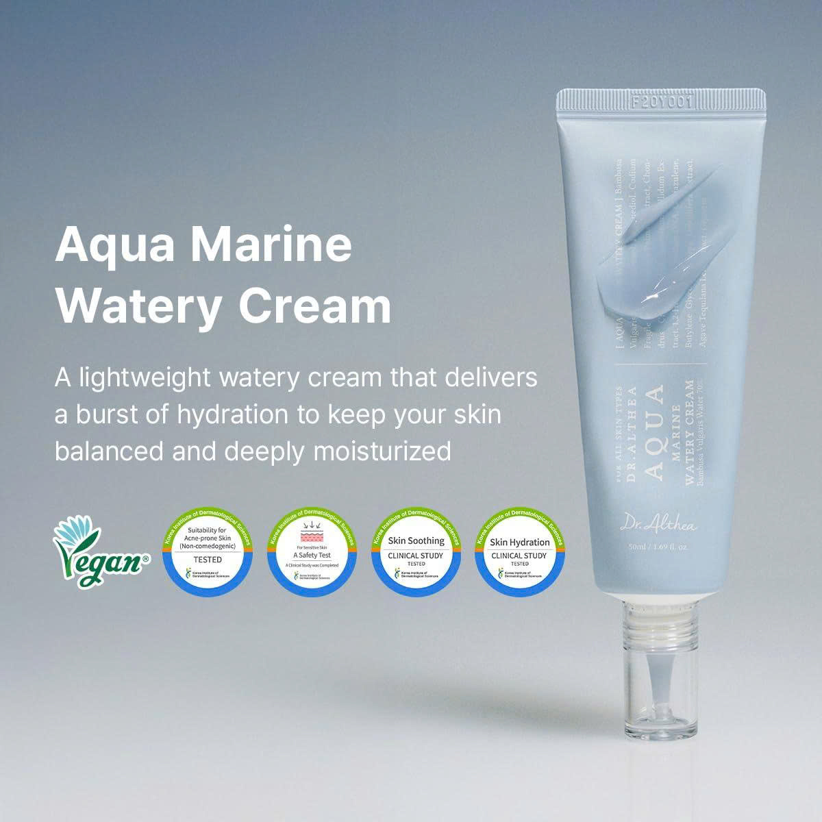 Kem dưỡng Dr.Althea Aqua Marine Watery Cream 50ml - Ảnh 3