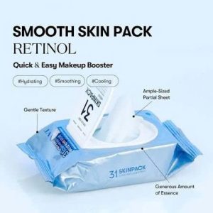 Mặt nạ VT Cosmetics Smooth 31 Skin Pack Retinol 100 miếng