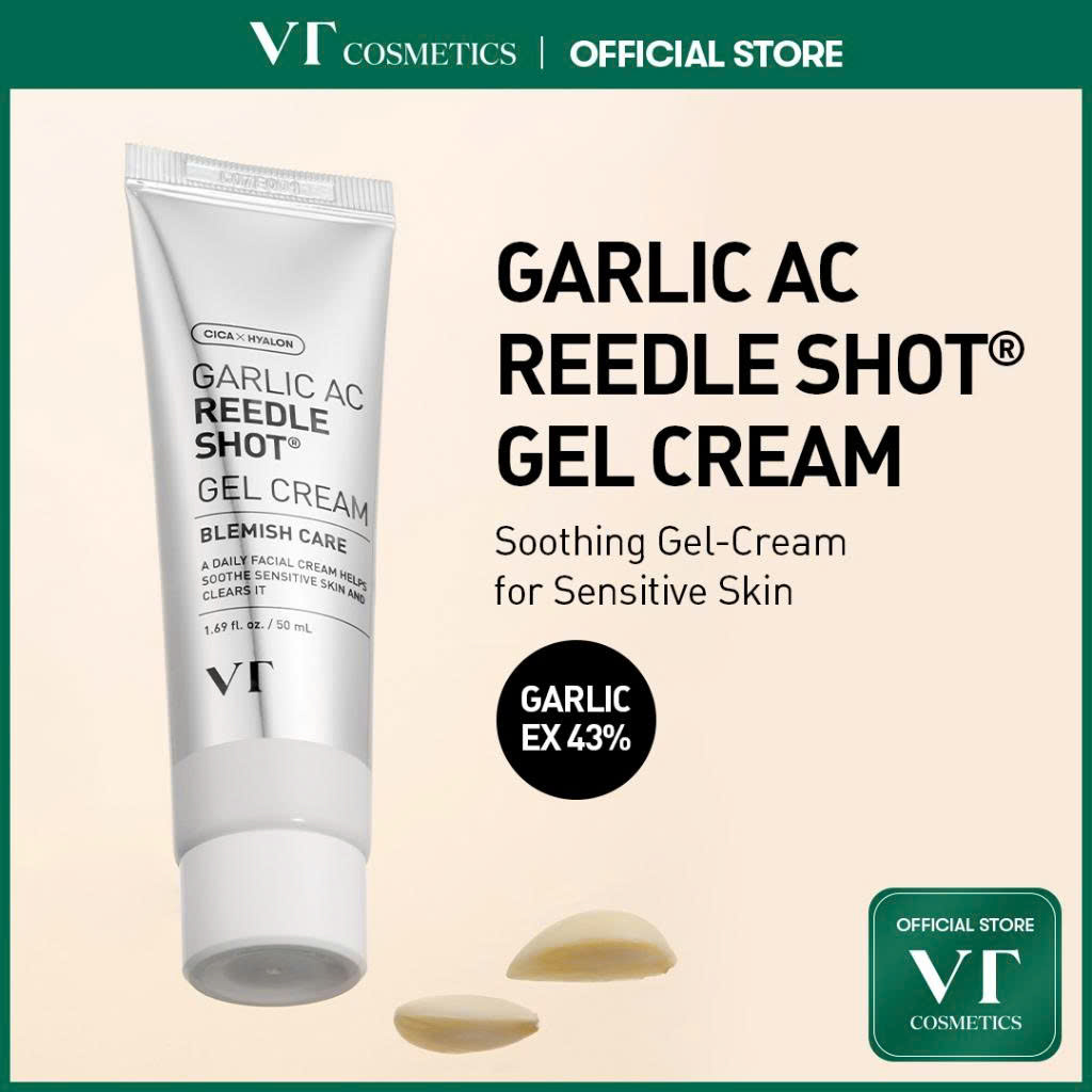 Kem dưỡng VT Cosmetics Garlic AC Reedle Shot Gel Cream 50ml - Ảnh 2