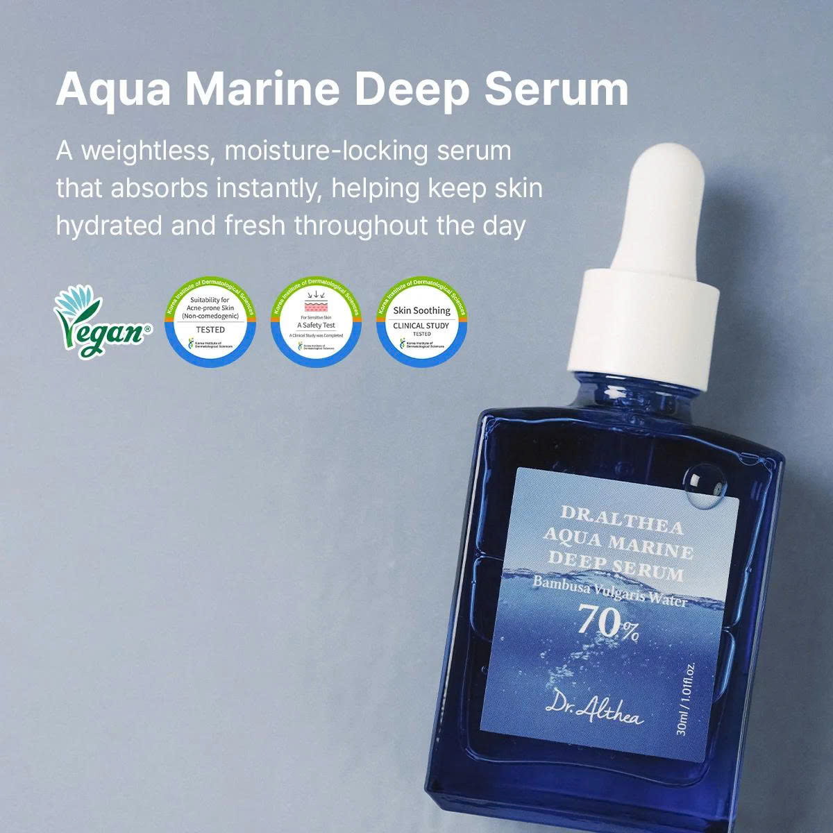 Tinh chất Dr.Althea Aqua Marine Deep Serum 30ml - Ảnh 2
