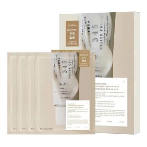 Hộp 4 miếng mặt nạ Dr.Althea 345 Relief Cream Mask 25ml
