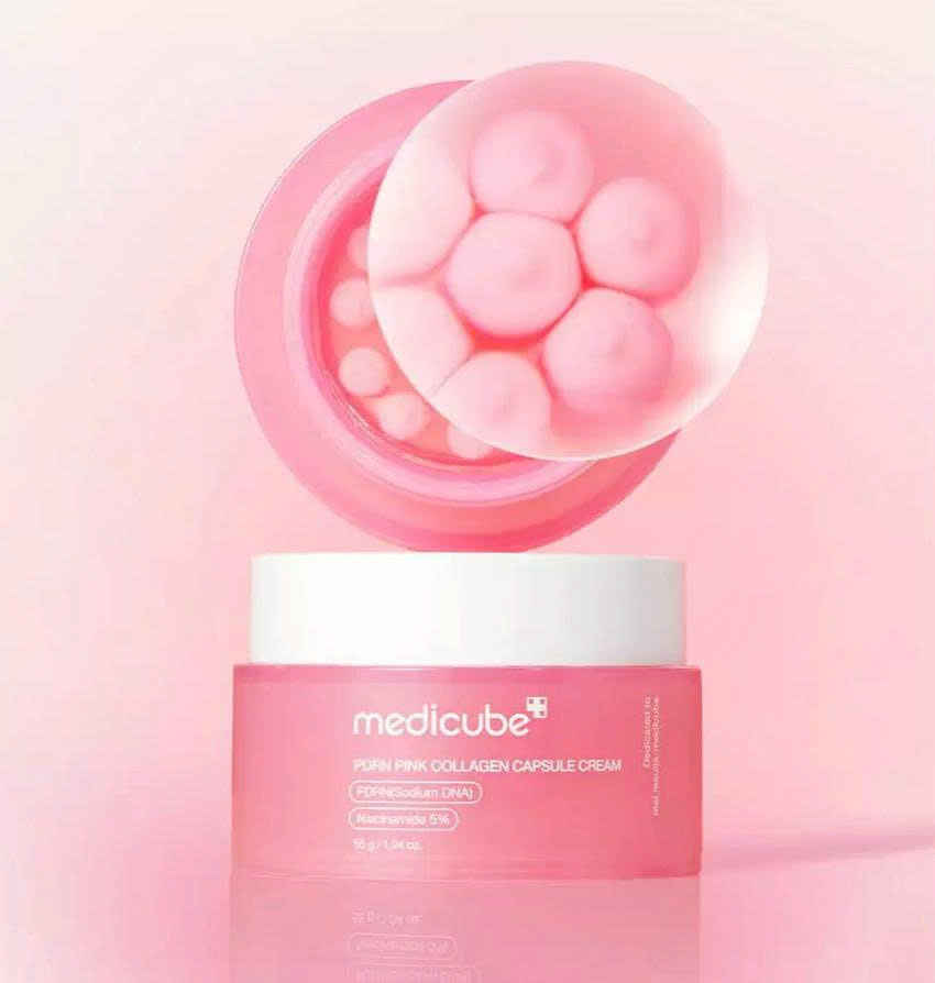 Kem dưỡng Medicube PDRN Pink Collagen Capsule Cream 55g - Ảnh 3