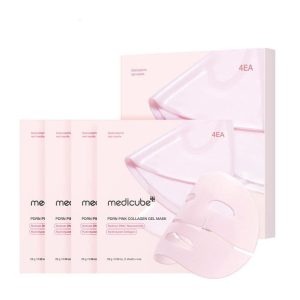 Hộp 4 miếng mặt nạ thạch Medicube PDRN Pink Collagen Gel Mask 28g