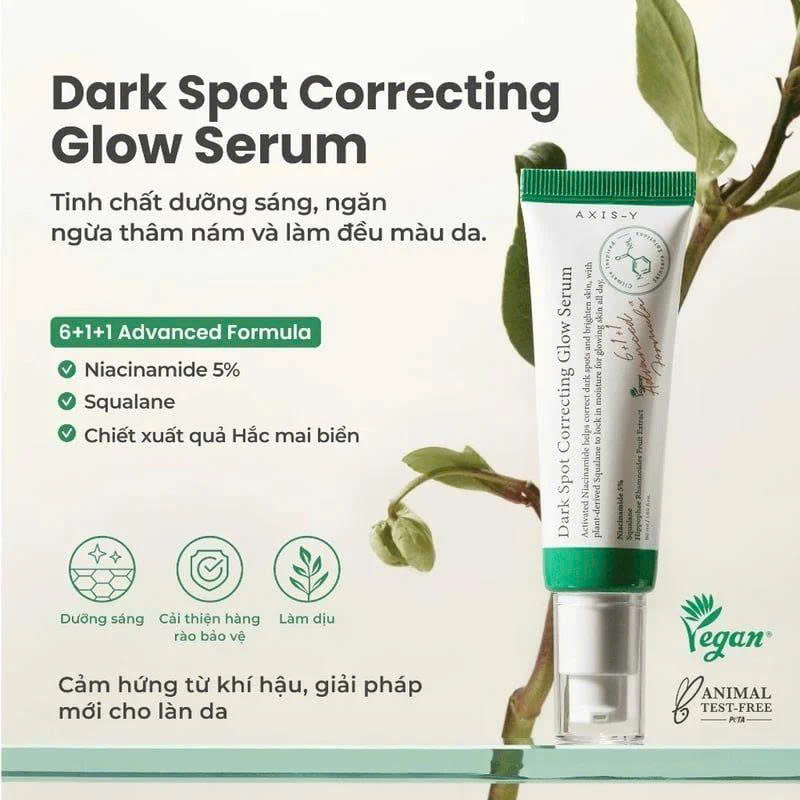 Tinh chất AXIS-Y Dark Spot Correcting Glow Serum 50ml - Ảnh 2