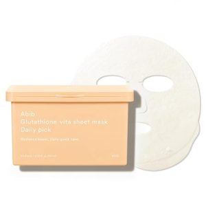 Hộp mặt nạ Abib Glutathione Vita Sheet Mask Daily Pick 30 miếng