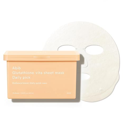 Hộp mặt nạ Abib Glutathione Vita Sheet Mask Daily Pick 30 miếng