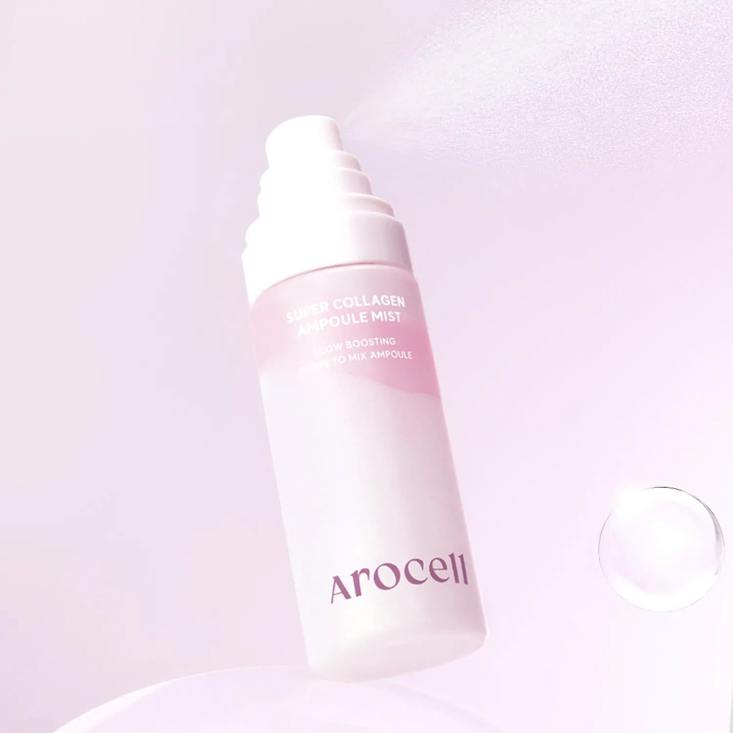 Tinh chất xịt dưỡng Arocell Super Collagen Ampoule Mist 80ml - Ảnh 2