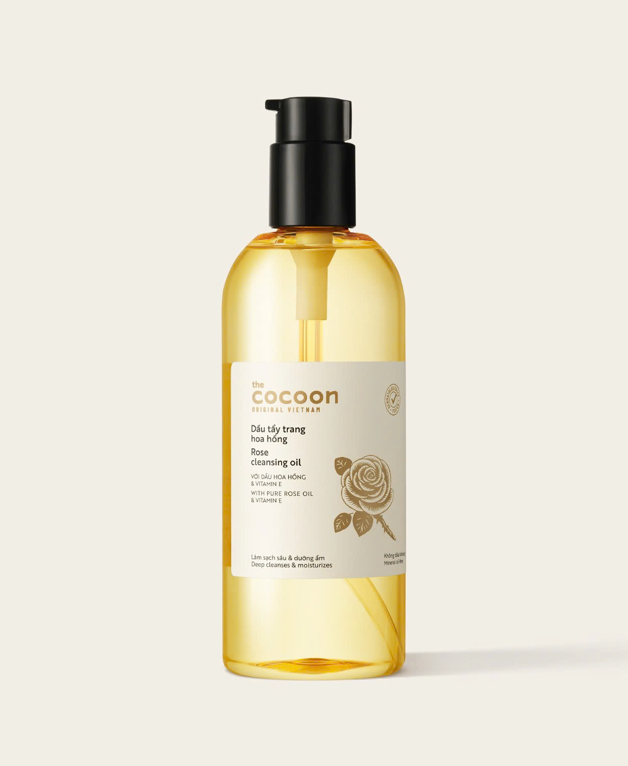 Dầu tẩy trang Cocoon Hoa Hồng 310ml