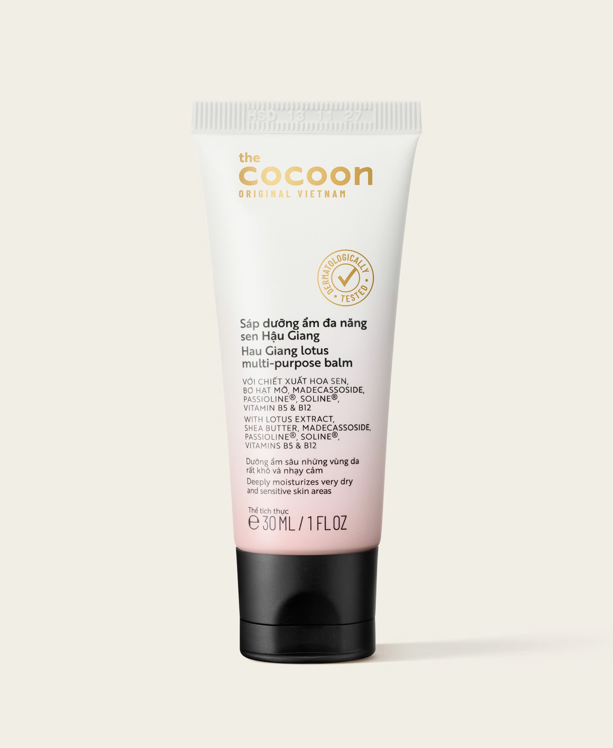 Sáp dưỡng ẩm Cocoon sen Hậu Giang 30ml