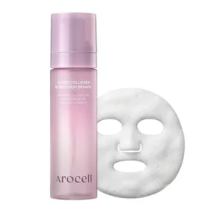 Mặt nạ tạo bọt Arocell Super Collagen Bubble Serum Mask 90g