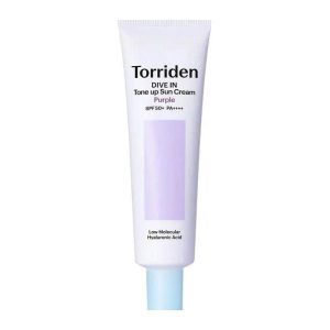 Kem Chống Nắng Torriden Dive-In Tone Up Sun Cream Purple SPF 50+ PA++++ 60ml