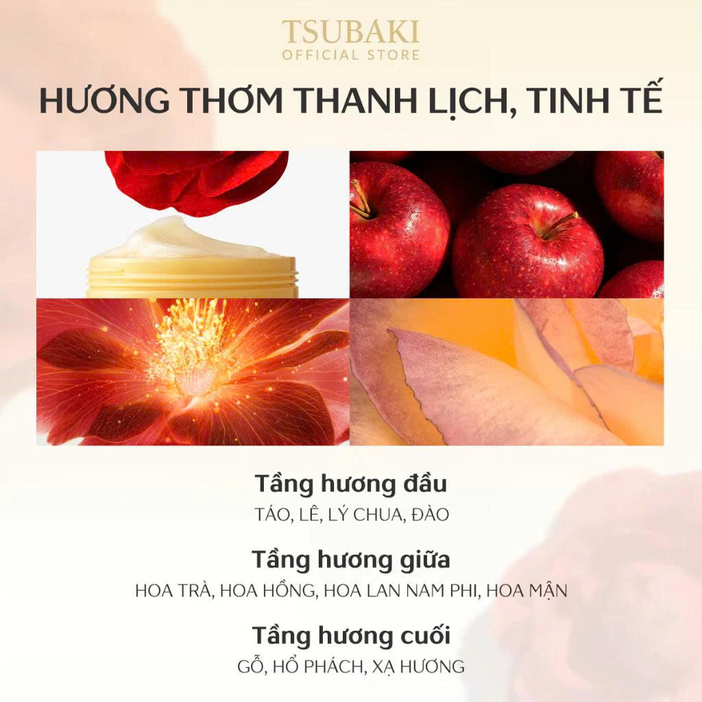 Mặt nạ tóc Tsubaki Premium Repair Mask 180g - Ảnh 4