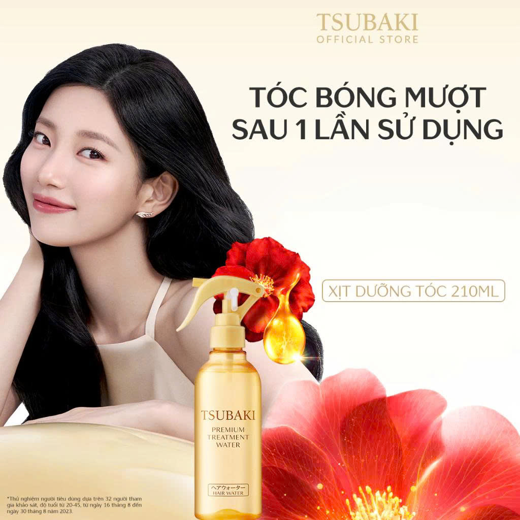 Xịt dưỡng tóc Tsubaki phục hồi hư tổn 210ml - Ảnh 4