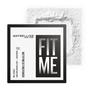Phấn phủ bột Maybelline Fit Me Mattifying Setting Powder 10g #01 Translucent