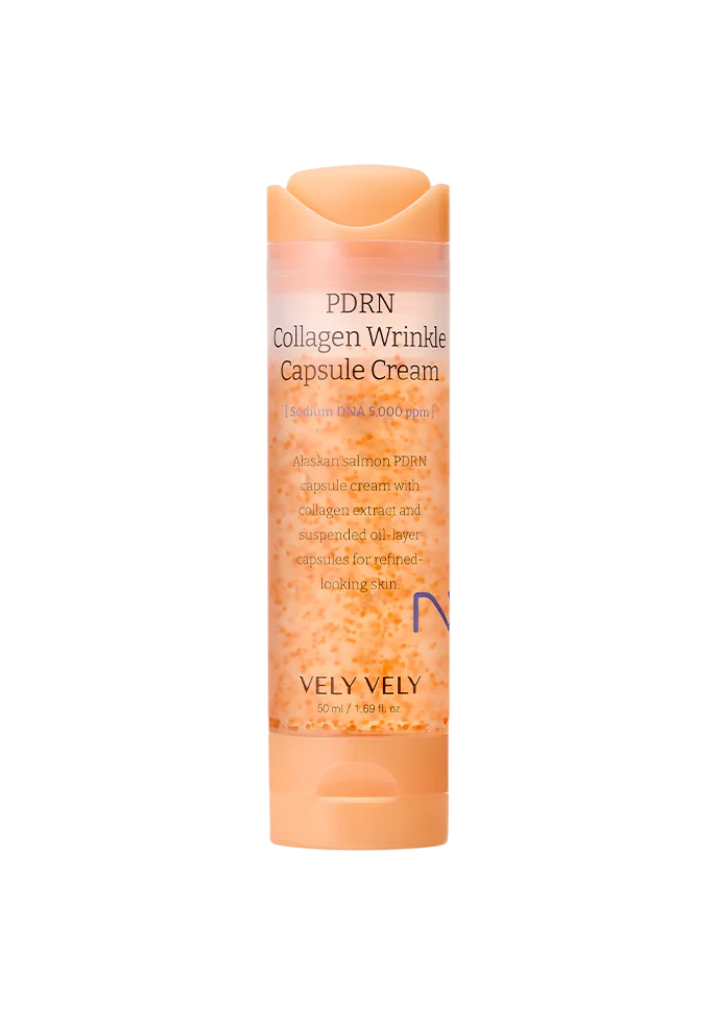 Kem Dưỡng Vely Vely PDRN Collagen Wrinkle Capsule Cream 50ml