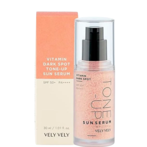 Tinh chất chống nắng Vely Vely Vitamin Dark Spot Tone-Up Sun SPF50+ PA+++ 30ml