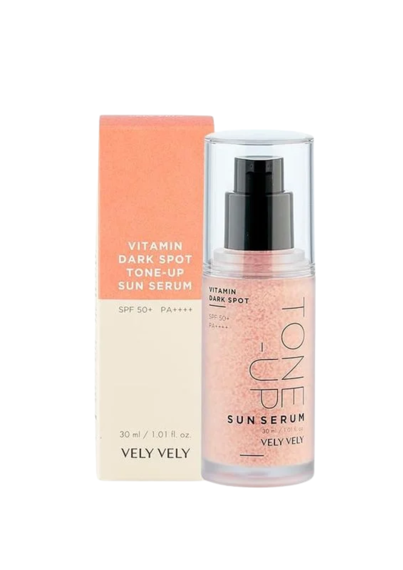 Tinh chất chống nắng Vely Vely Vitamin Dark Spot Tone-Up Sun SPF50+ PA+++ 30ml