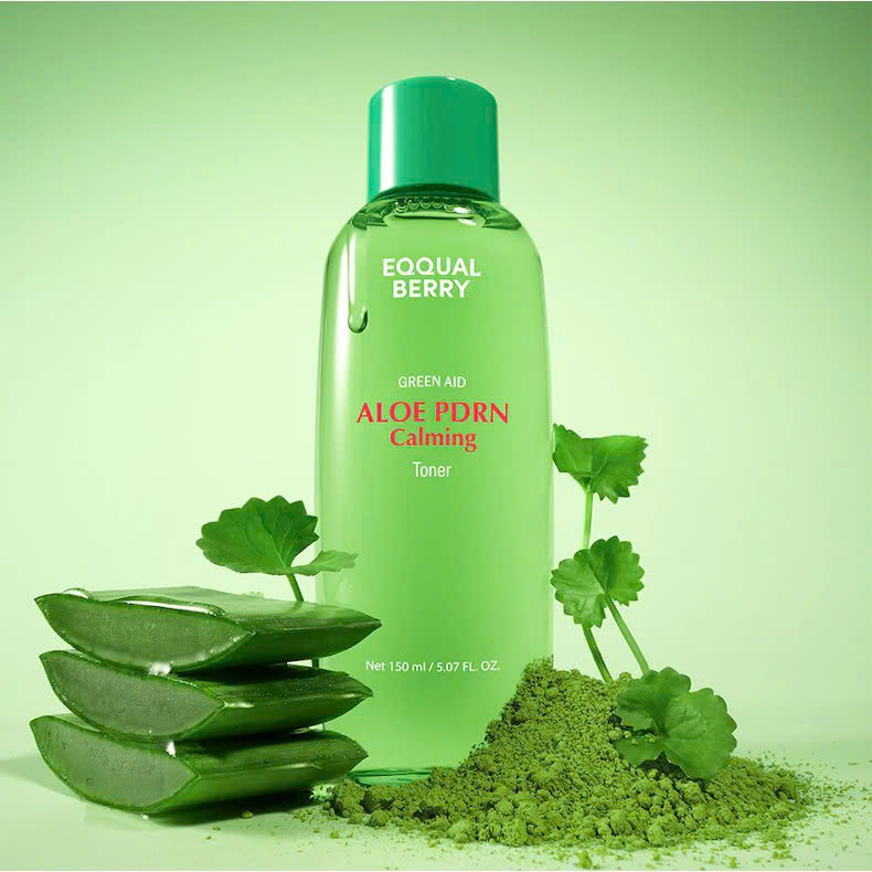 Nước hoa hồng EQQUALBERRY Aloe PDRN Calming 150ml - Ảnh 3