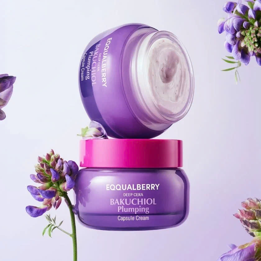 Kem dưỡng EQQUALBERRY Bakuchiol Plumping 50ml - Ảnh 2