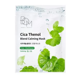 Hộp 10 miếng mặt nạ BOM Cica Thenol Blend Calming Mask 25g